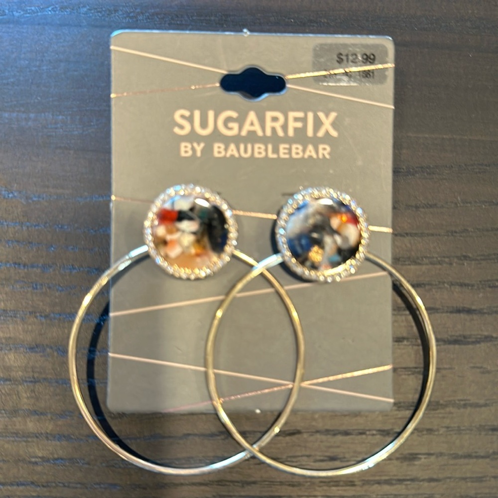 Multicolor Hoop Earrings